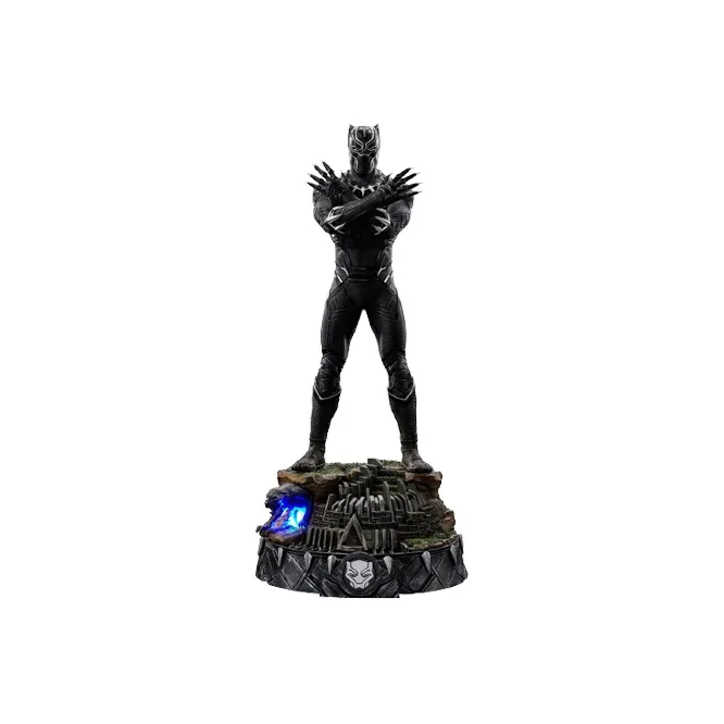 IRONSTUDIOS 1 10 Film & TV Collection Black Panther 1/10 Marvel Collection Marvel Infinite Legend Scale Figures 25.5cm-0