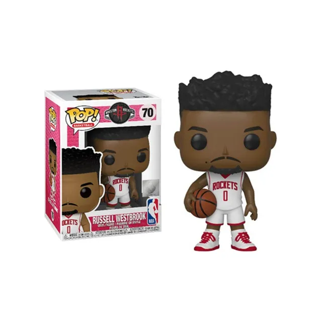 Funko NBA Star Character Pop NBA Rockets Westbrook Chibi Figures-1