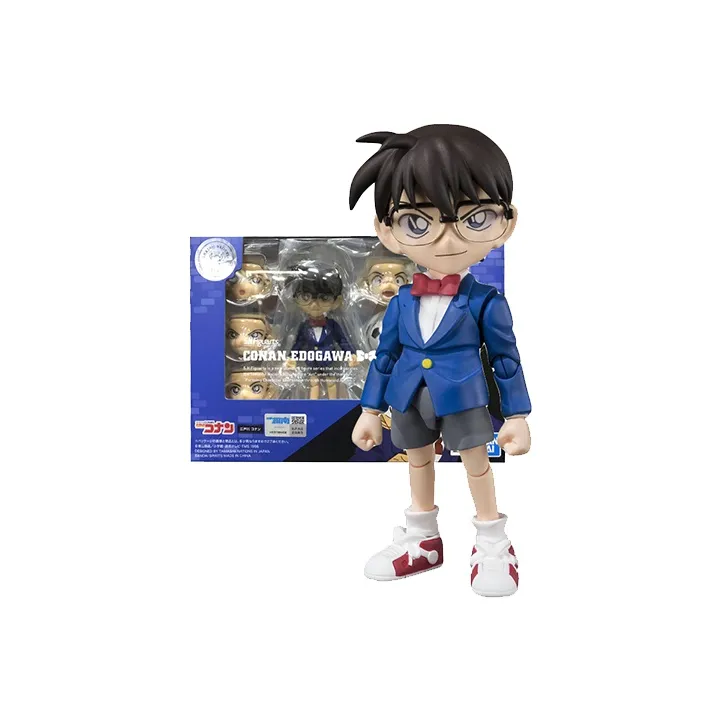 BANDAI Conan Edogawa Bandai S.H.Figures Detective Conan Case Closed, Action Figure Scale Figures-2
