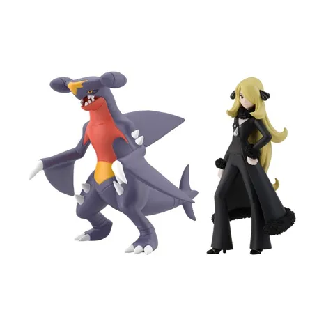 BANDAI Furious Bite Land Shark Pokémon Scale World Johto Area Bamboo And Scale Figures