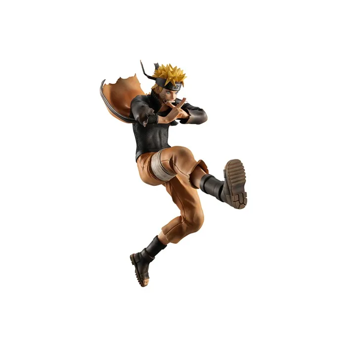 MegaHouse Naruto G.E.M. Series Naruto Uzumaki Shinobi World War Version Action Figure Orange-2