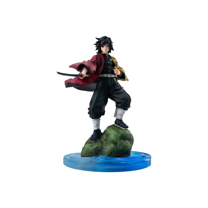 MegaHouse Demon Slayer Kimetsu No Yaiba G.E.M. Series Giyu Tomioka Action Figure Black-1