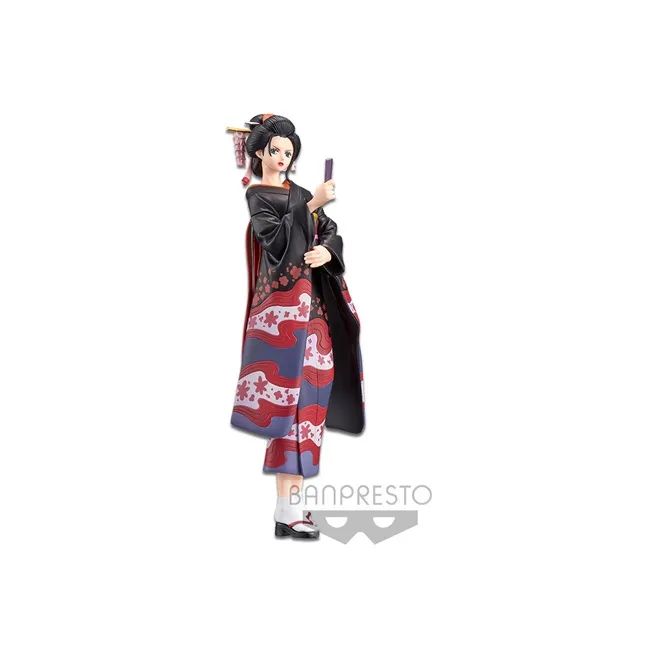 BANPRESTO Nico Robin Glass Factory One Piece One Piece DXF And Kingdom Kabuki Bonus Gift Scale Figures-1