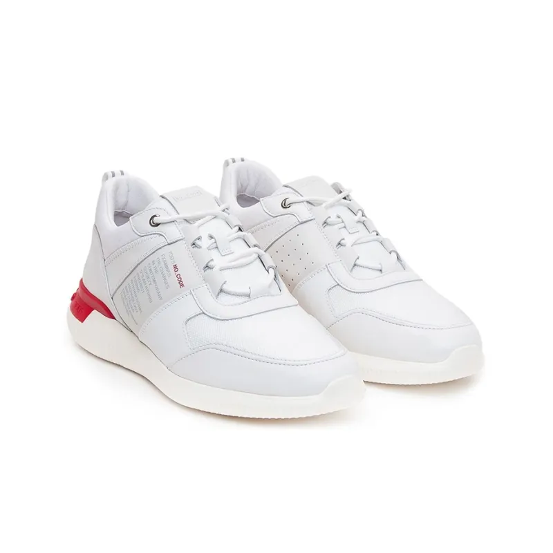 TOD'S Casual Shoes Men's White Red-2