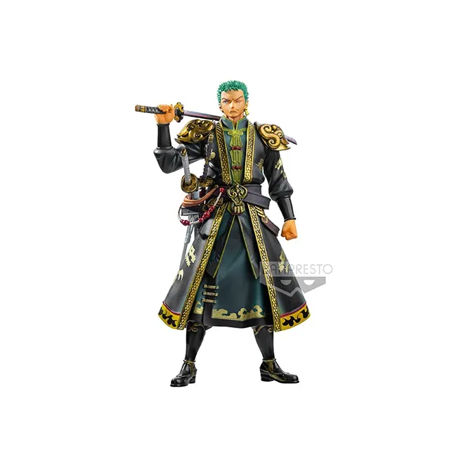 BANPRESTO Roronoa Zoro China Region Limited Edition Dxf One Piece Zoro Chinoiserie Vol.2 Bonus Gifts-1
