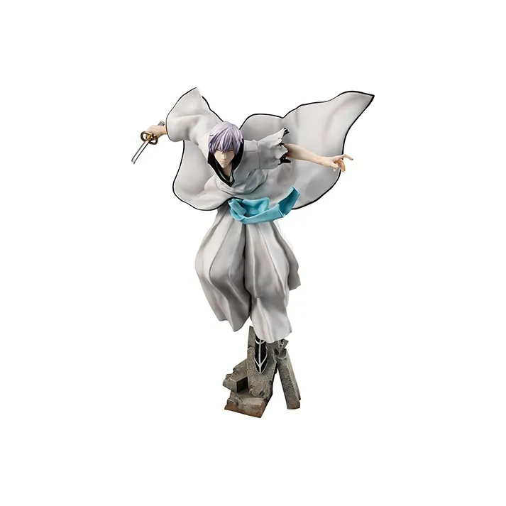 MegaHouse Gem Bleach, Visored Arc 30cm Shirogane Silver Scale Figures-0