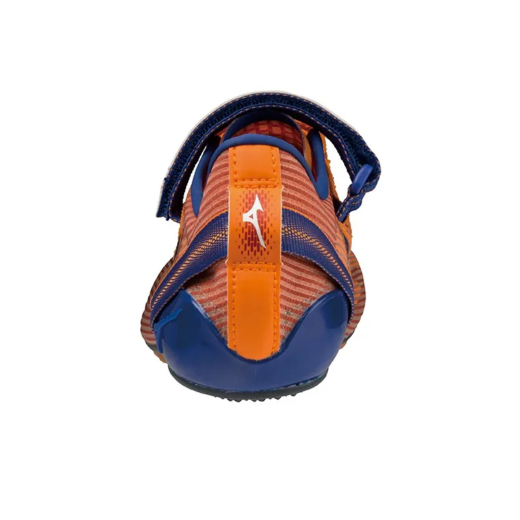 Mizuno Blast Running Shoes Unisex Low Top Orange/Blue-3