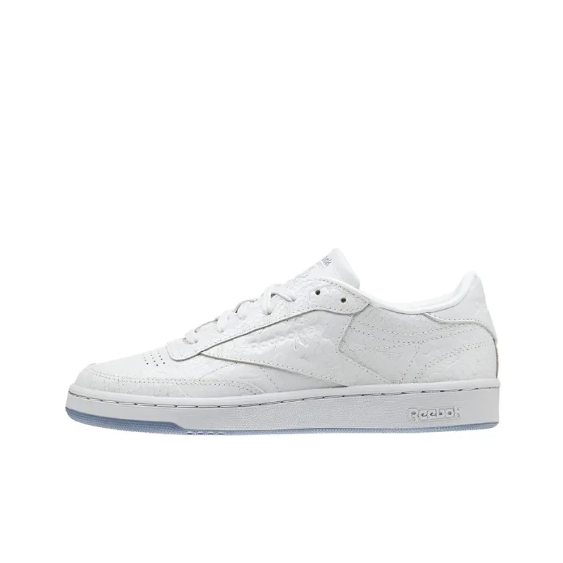 Reebok Club C 85 Low-Top Skateboard Shoes Women's Cloud White-0