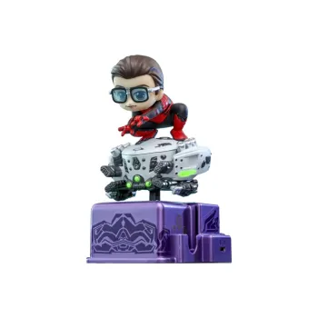 Hot Toys Electric Rocking Car Collection Spider Man CSRD028 Hero Expedition Peter Parker Chibi Figures 14cm