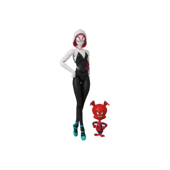 Medicom Toy Spider Man Into The Spider Verse Mafex No.134 Spider Gwen & Spider Ham Action Figure