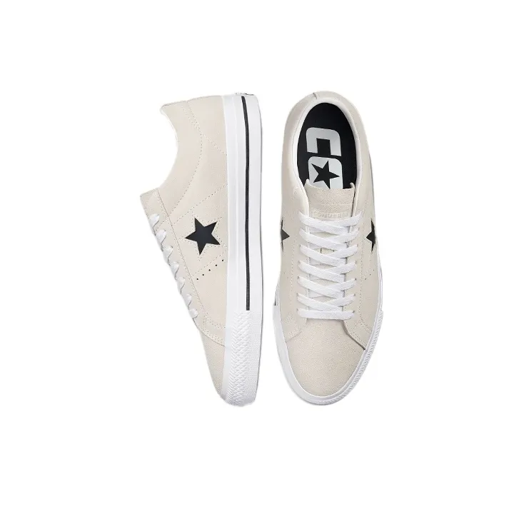 Converse One Star Pro Suede Low 'Egret White'-3