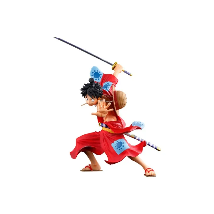 BANPRESTO One Piece World Colosseum 3 Super Master Stars Piece The Monkey D. Luffy Figure Red-0