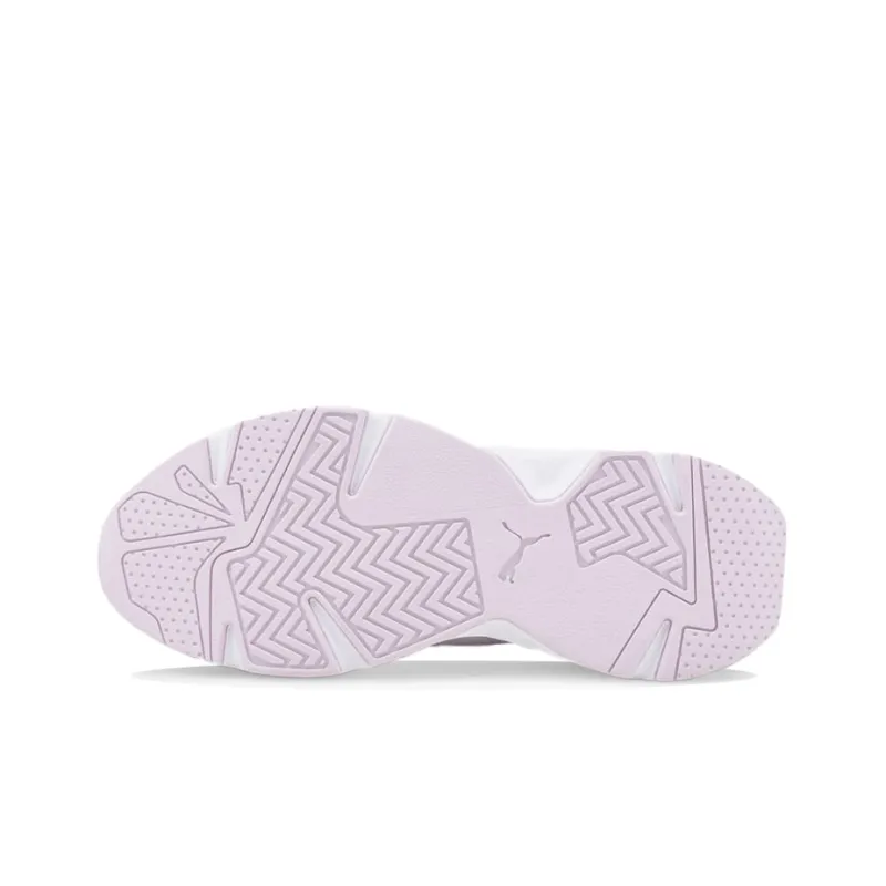 PUMA Cassia Shock Absorbers Slip Resistant, Abrasion Resistant, Lightweight Low Top Casual Shoes Women's White-4