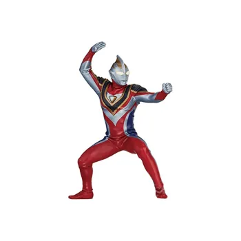BANPRESTO Ultraman Gaia Glass Factory, Hero Emblem, Supreme Model, Nighttime Edition Scale Figures