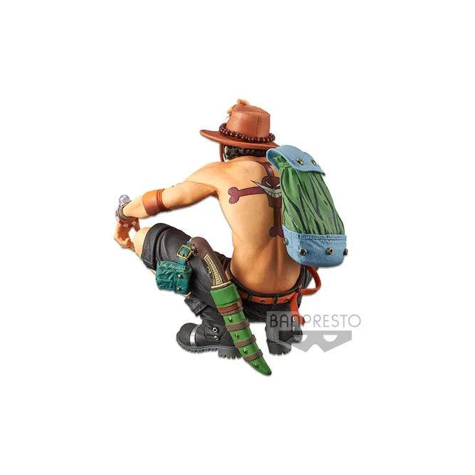 BANPRESTO Portgas D. Ace Glass Factory Koa Artistic King Styling, One Piece Scale Figures-2