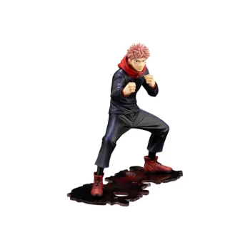 CRAFTSMANSHIP KOTOBUKIYA Artfx J Jujutsu Kaisen Yuji Itadori Statue With Bonus Face Part Figure Navy