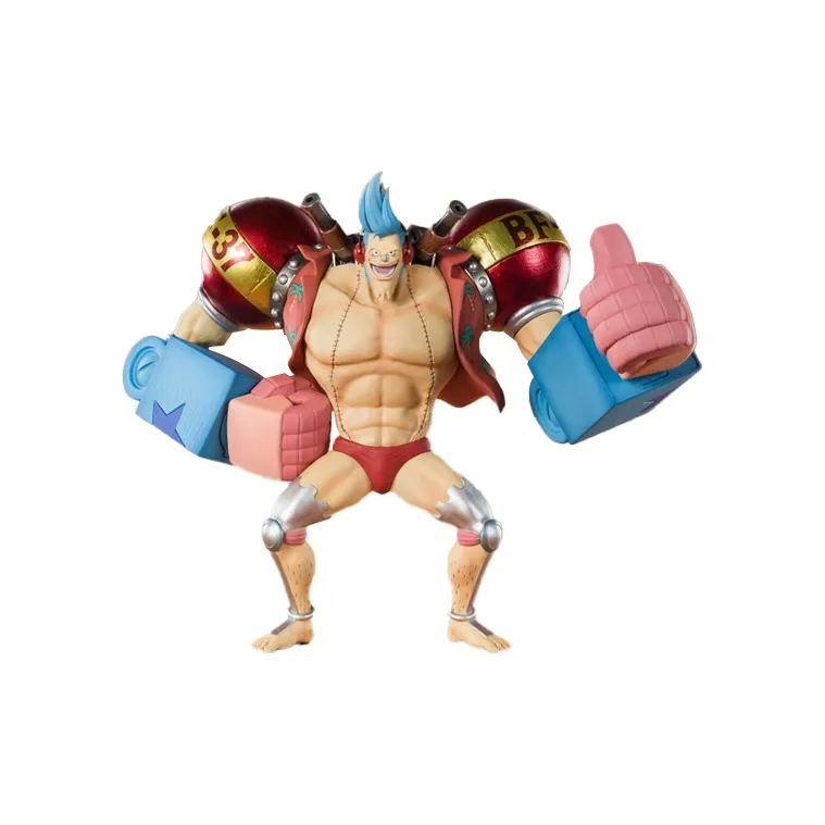 BANDAI Figuarts Zero One Piece Cyborg Franky Action Figure Tan-3