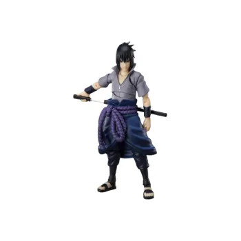 BANDAI Spirits Naruto S.H. Figuarts Sasuke Uchiha  He Who Bears All Hatred Action Figure