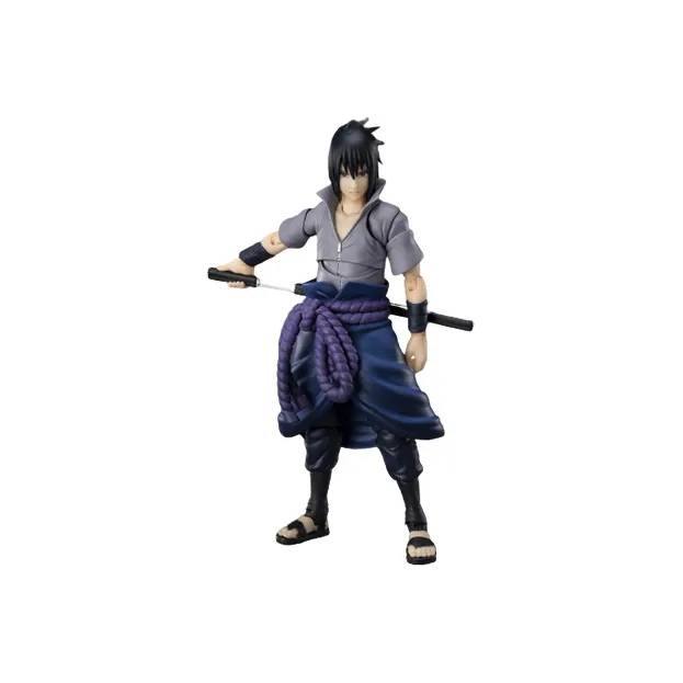 BANDAI Spirits Naruto S.H. Figuarts Sasuke Uchiha  He Who Bears All Hatred Action Figure-0