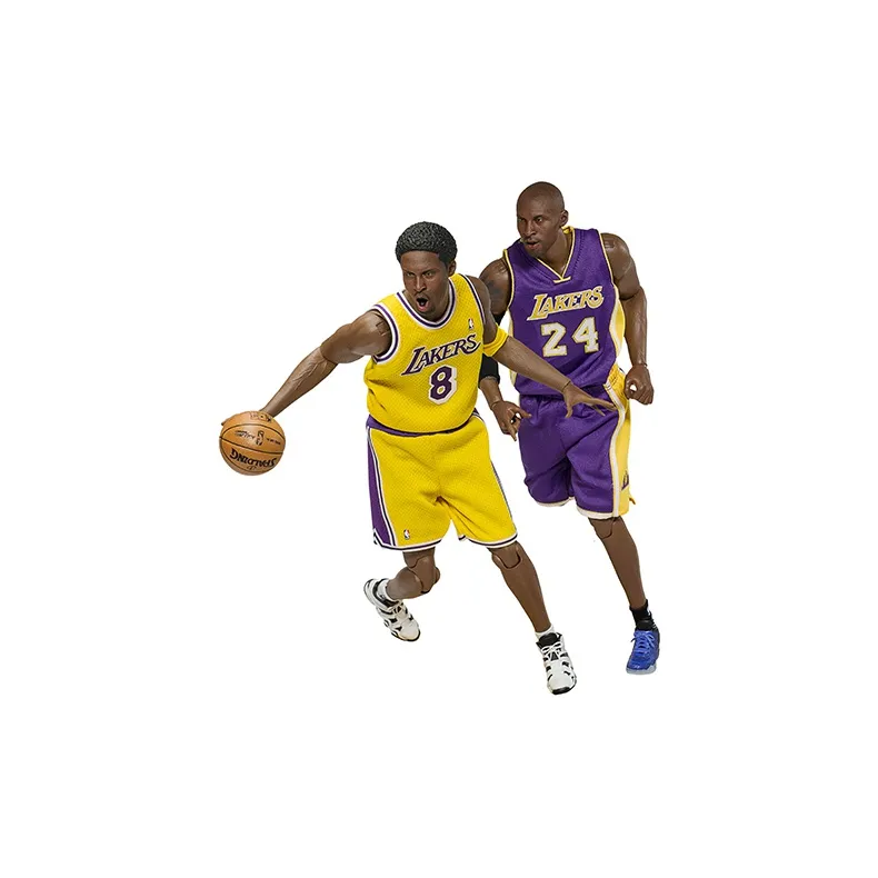 ENTERBAY Nba Collection Kobe Bryant La Lakers 1/6 Scale Real Masterpiece Action Figure Set-0