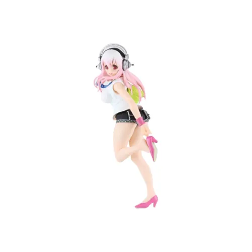 FURYU Special Figures Nitro Super Sonico, Outing Time, Different Colored 20cm Bonus Gifts