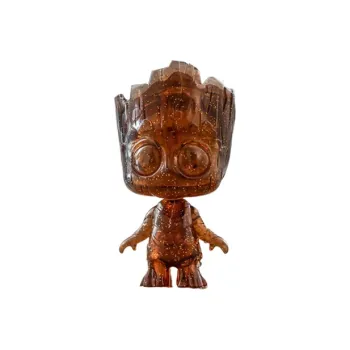 Hot Toys Groot Cosb456 Guardians Of The Galaxy 2 Brown Transparent Chibi Figures 10cm