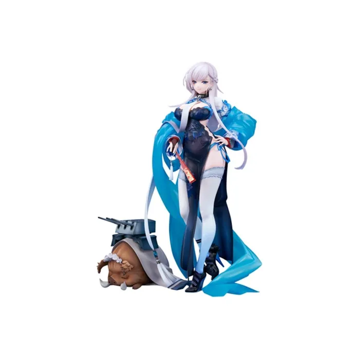 ALTER Royal Navy Azur Lane Kancolle Belfast With Base 22cm Scale Figures-3