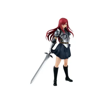 GOOD SMILE COMPANY Pop Up Parade Fairy Tail Final Season Erza Scarlet Action Figure Silver