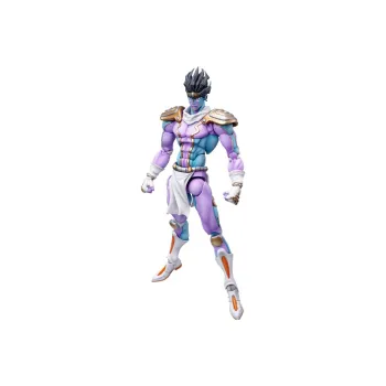 Medicos Super Action Statue JoJo's Bizarre Adventure Part 4 Diamond Is Unbreakable Star Platinum Chozokado Re-Run Action Figure Purple