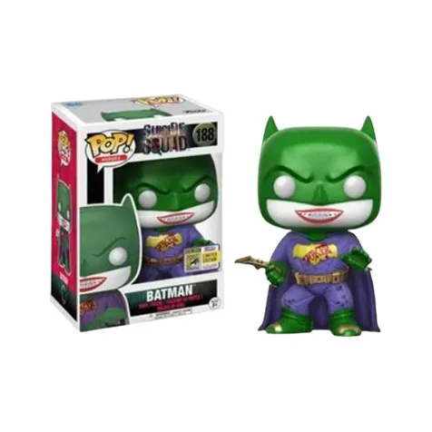 Funko Pop! Heroes Suicide Squad Batman As Joker 2017 Summer Convention Exclusive Figure #188-0