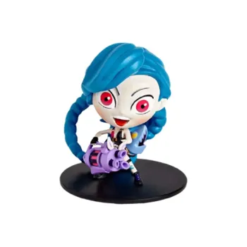 LEAGUE OF LEGENDS Jinx League Of Legends Jinx 9cm Chibi Figures