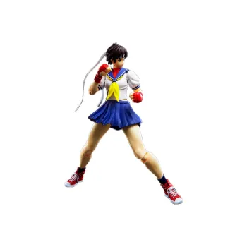 BANDAI Shf Street Fighter Sakura Haruno Little Sakura Scale Figures