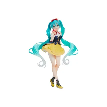 TAITO Hatsune Miku Vocaloid Snow White Including Base Bonus Gifts 18cm