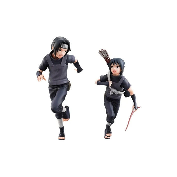 MegaHouse Sasuke Uchiha G.e.m. Naruto The Path Of The Wind Itachi Uchiha & Scale Figures 15cm-0