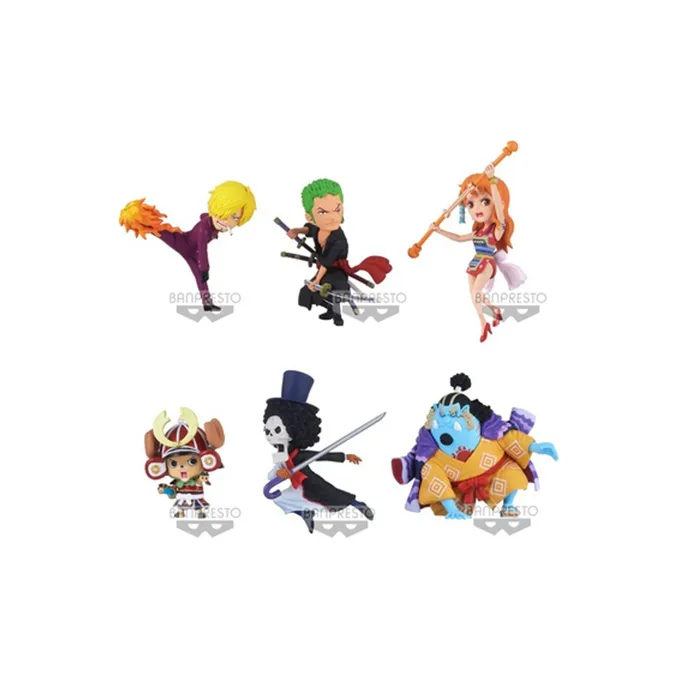 BANPRESTO Brook One Piece New Collection VOL.1 Glass Factory WCF Namosol Chopper Sanji Bonus Gifts-1