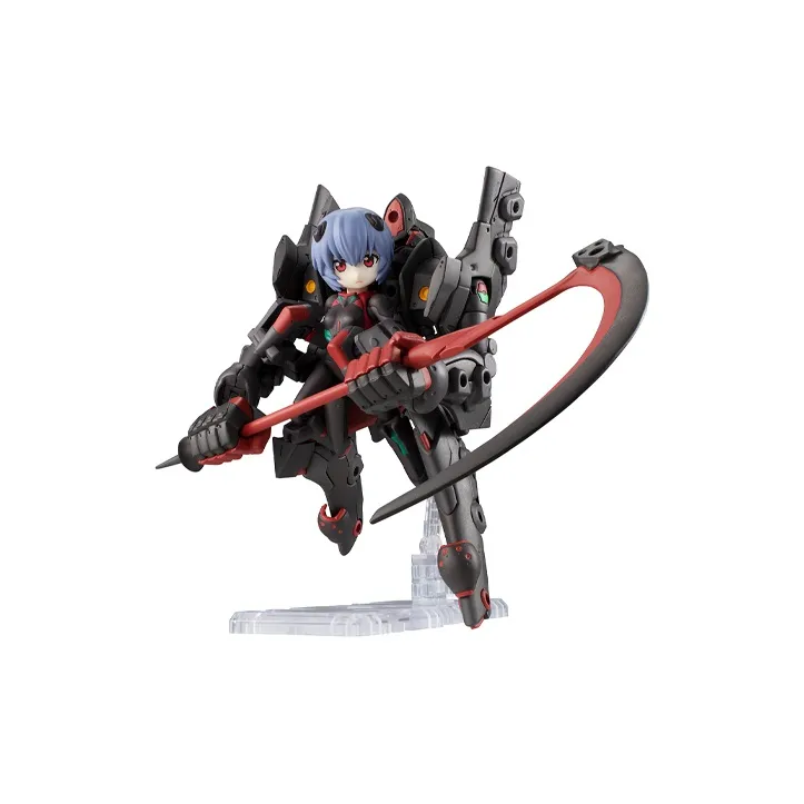 MegaHouse Rei Ayanami Maido Desktop Unit EVA Transformation Shape Scale Figures-0