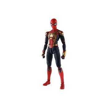 BANDAI Spider Man S.H.Figuarts Hero No Return, Integrated Battle Armor Scale Figures 15cm