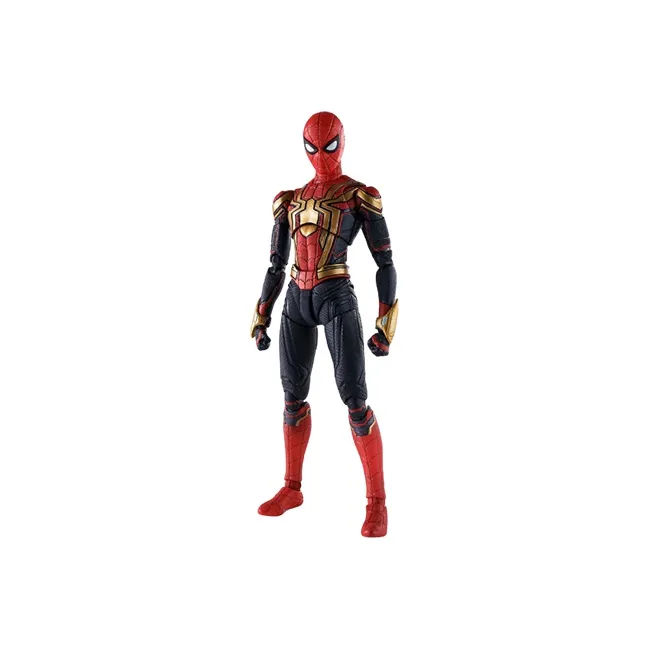 BANDAI Spider Man S.H.Figuarts Hero No Return, Integrated Battle Armor Scale Figures 15cm-0
