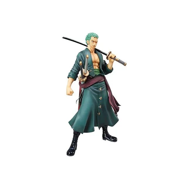 MegaHouse Roronoa Zoro Pop One Piece Sailing Again Zoro Scale Figures 23cm-3