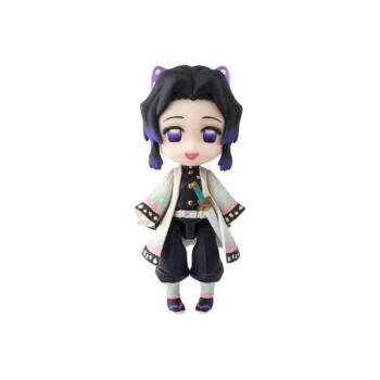 BANDAI Shinobu Kocho Bandai Figurarts Mini Demon Slayer  Kimetsu No Yaiba Kiryu Insect Pillar Scale Figures 9cm