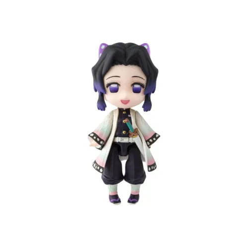 BANDAI Shinobu Kocho Bandai Figurarts Mini Demon Slayer  Kimetsu No Yaiba Kiryu Insect Pillar Scale Figures 9cm