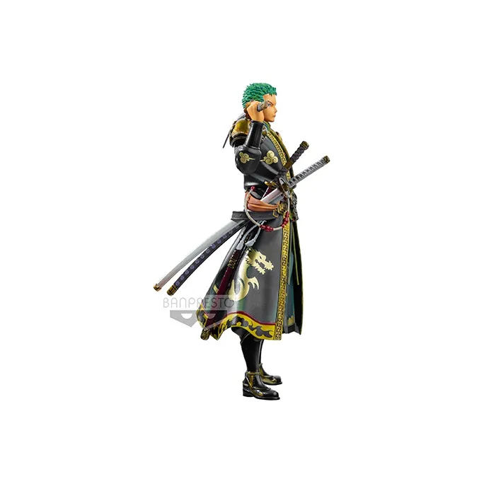 BANPRESTO Roronoa Zoro China Region Limited Edition Dxf One Piece Zoro Chinoiserie Vol.2 Bonus Gifts-3