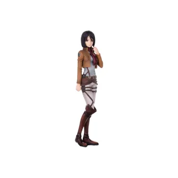 BANPRESTO Glass Factory Attack On Titan Mikasa Ackerman 17cm Bonus Gifts
