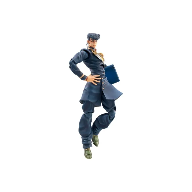 Medicos Super Action Statue JoJo's Bizarre Adventure Part 4 Diamond Is Unbreakable Josuke Higashikata Chozokado Re-Run Action Figure Blue-1