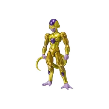 BANDAI Dragon Ball Collection Frieza Bandai SHF Gold Action Figures