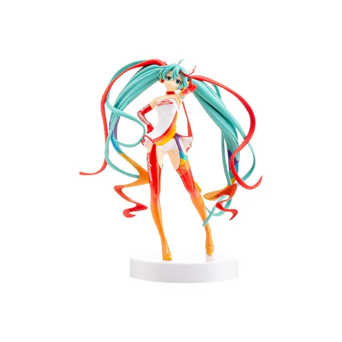 BANPRESTO Hatsune Miku Glass Factory Racing Miku 2015 2017 4 Pack Set Bonus Gift Scale Figures-1