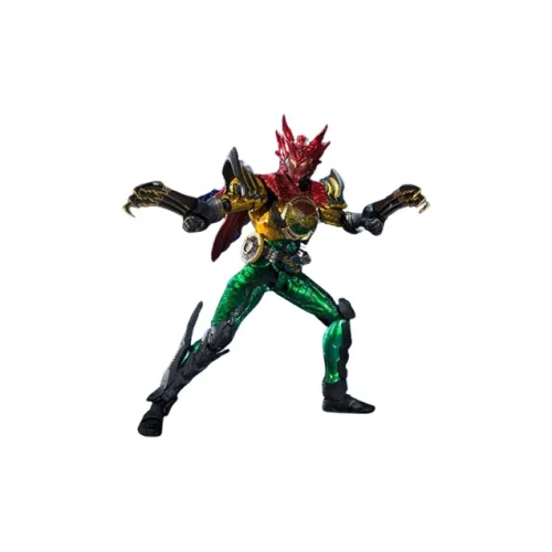 BANDAI Kamen Rider OOO Ozu Bandai Soul Limited SIC Kamen Rider OOO Future Combination Action Figures 19cm
