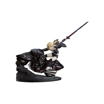 GSC FGO Artoria Pendragon Fate/FGO Black Saber Altria Motorcycle 27cm Scale Figures