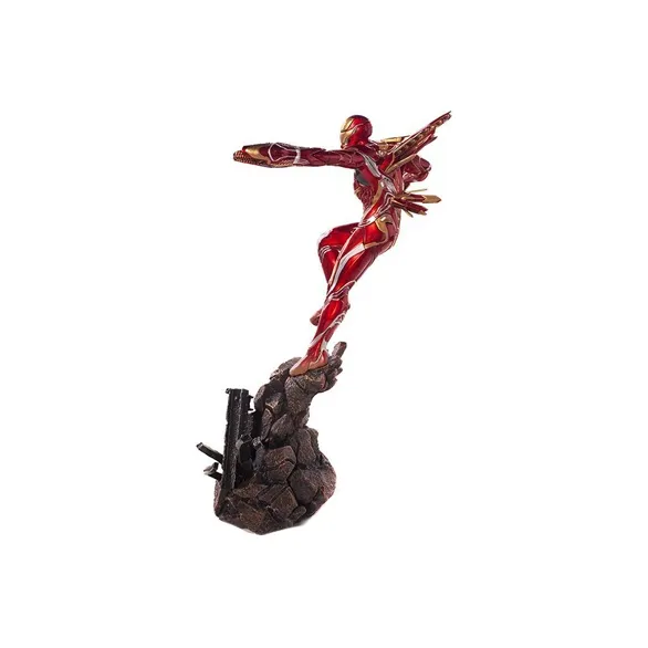 IRONSTUDIOS Iron Man Brazil Factory 10 Avengers 3 Mk50 Statues 31cm-2
