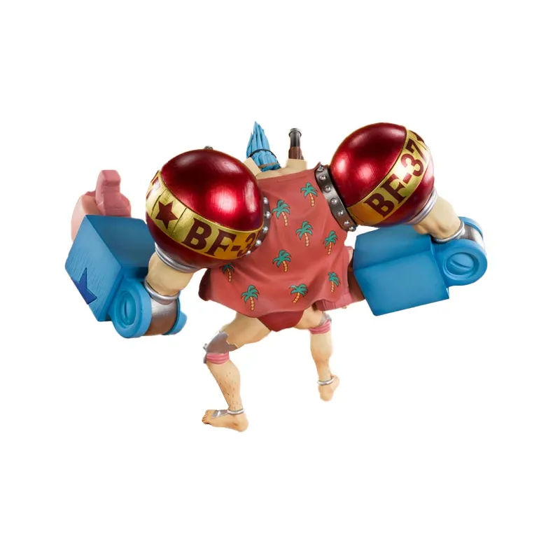 BANDAI Figuarts Zero One Piece Cyborg Franky Action Figure Tan-2